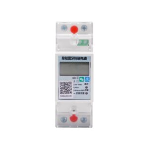 VL-JQ-HEM5050 Single-Phase DIN-Rail Bluetooth QR Prepaid Meter (2P)
