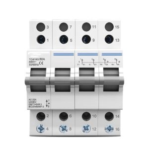 VL-MTS-108 Manual Transfer Switch, 80A 4P